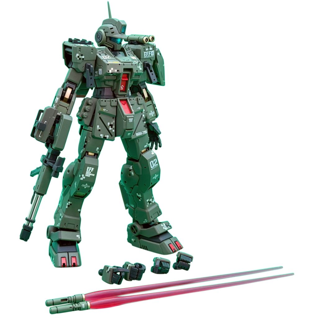 HG 1/144 ジムスパルタン–4枚目/制作者：Ruyomo