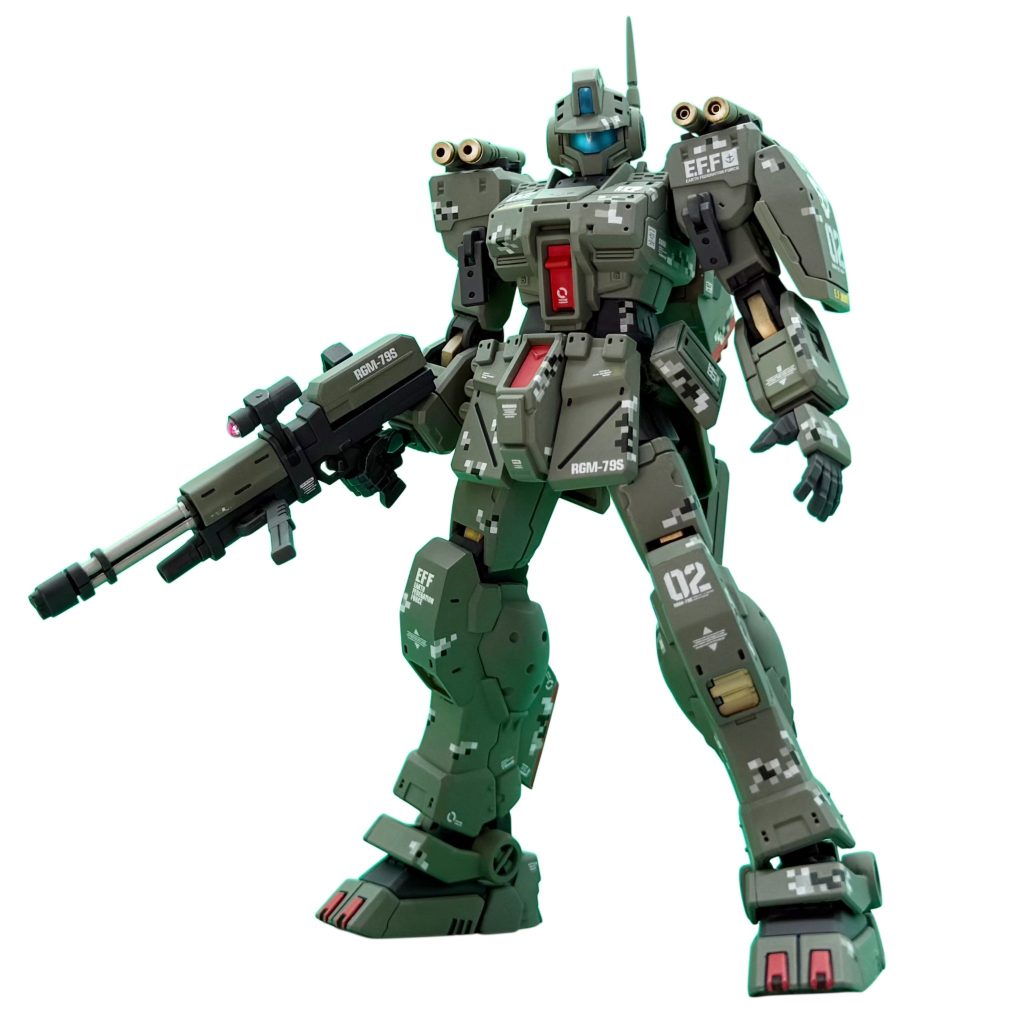 HG 1/144 ジムスパルタン–7枚目/制作者：Ruyomo