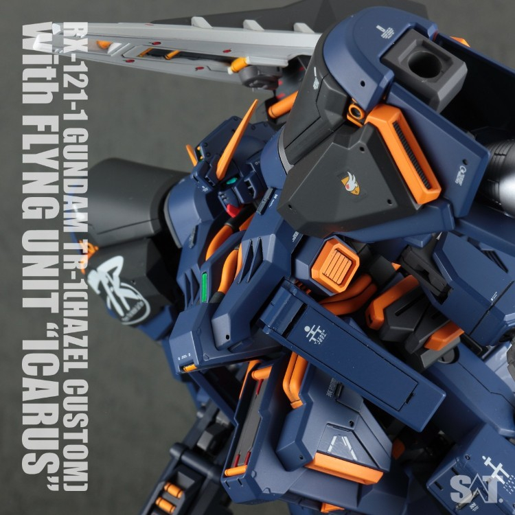 HG 1/144 ガンダムTR-1[ヘイズル改]イカロス・ユニット装備｜SATさんの