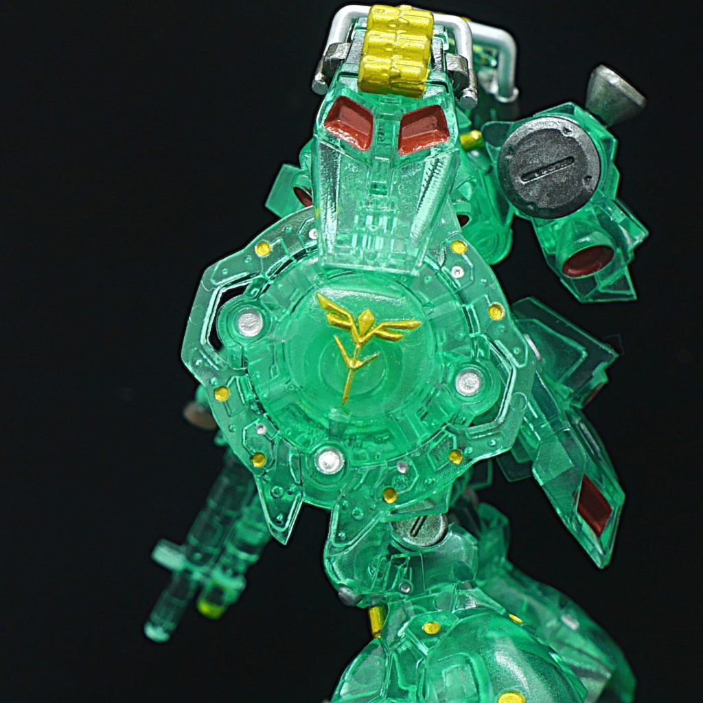 GUNDAM ARTIFACT ヤクト・ドーガ (ギュネイ・ガス専用機) (クリア)–8枚目/制作者：佐々木 一