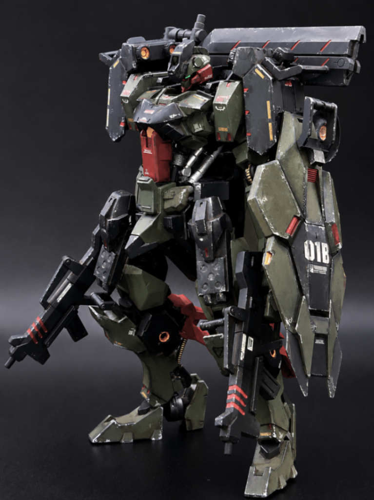 ガンダムアスタロトを思うままに作りました2丁ライフルカッコいい！