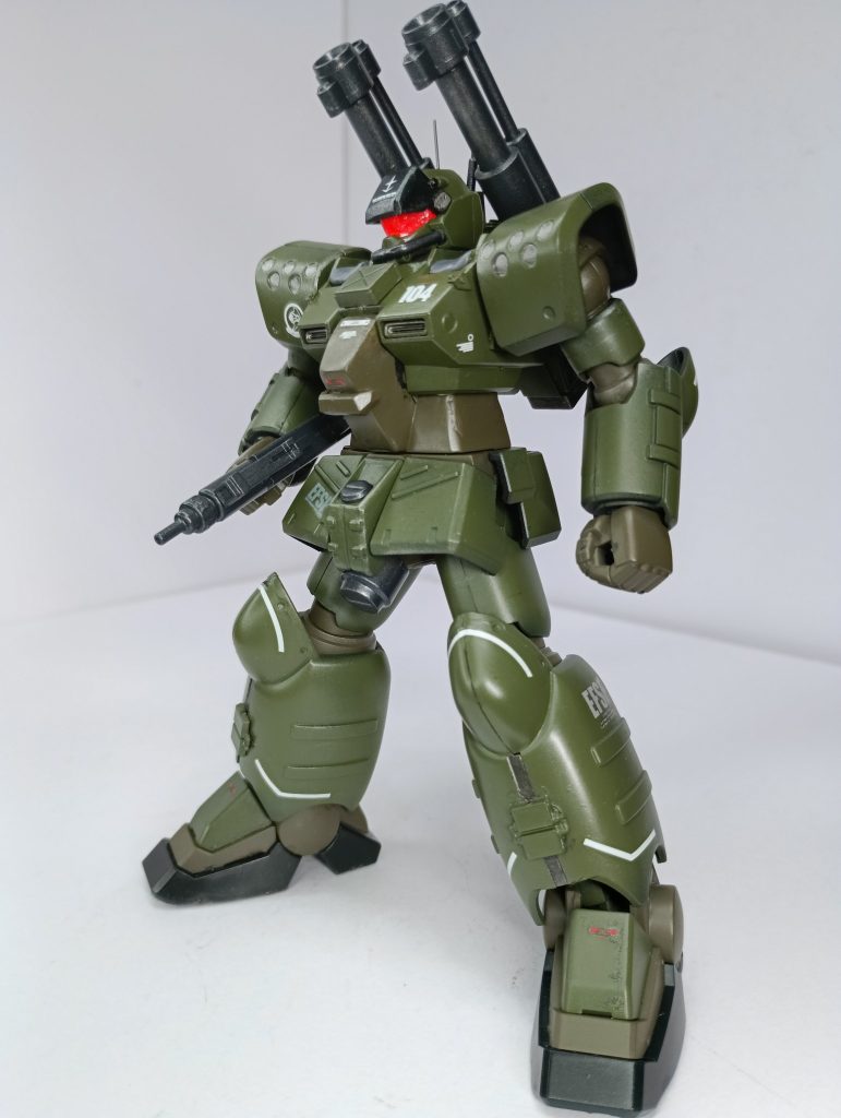 作ってみたらなんか軍用レイバーみたいになってしまいました…(zaku-kao4)