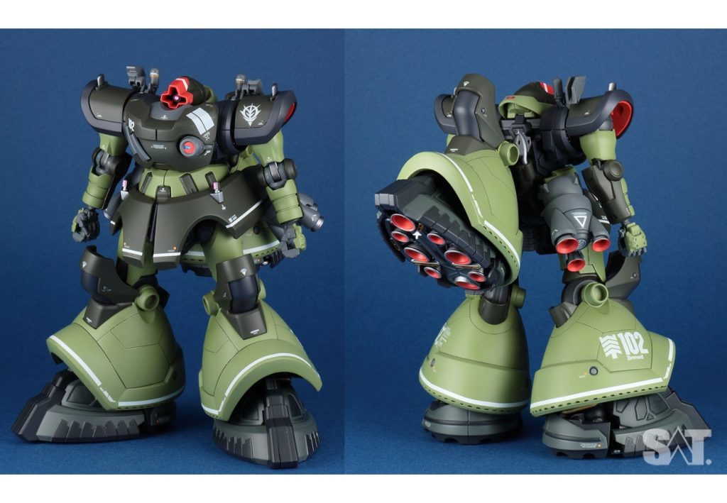 HG 1/144 MS-09 リック・ドム(GQ)–9枚目/制作者：SAT