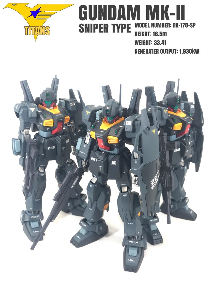 ティターンズ所属　ガンダムマークⅡ（スナイパータイプ）