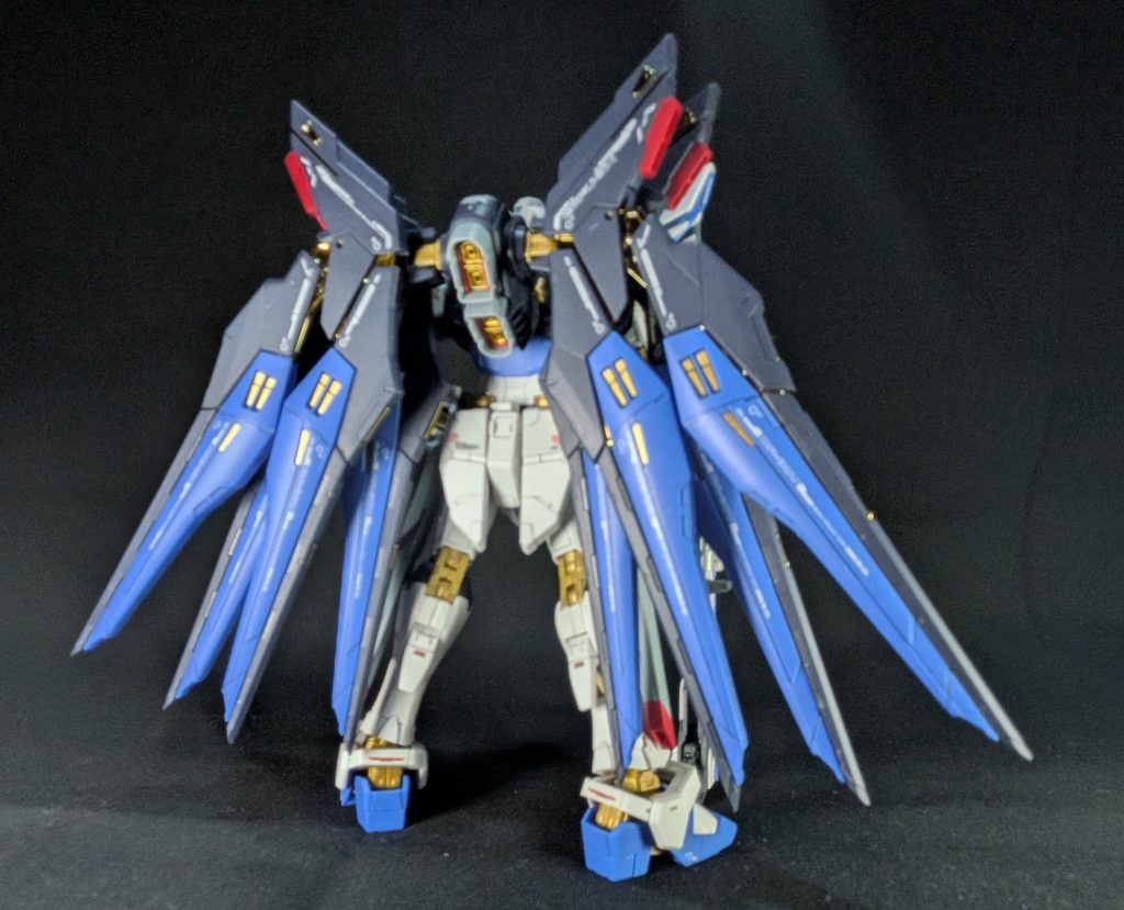 ドラグーンのフレーム部分はメッキのままにしました。