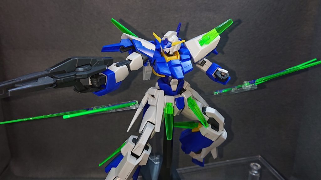 作品名：ガンダムAGE-FX【素組】<p>今回のストライクのご飯(改造用パーツ)は、ガンダムAGEから“ガンダムAGE-FX”になります✨Cファンネルが特徴的な機体ですよね💡自分もCファンネルをストライクに食べさせようと思って購入してみたのですが、まるっと移植す [&hellip;]</p>
