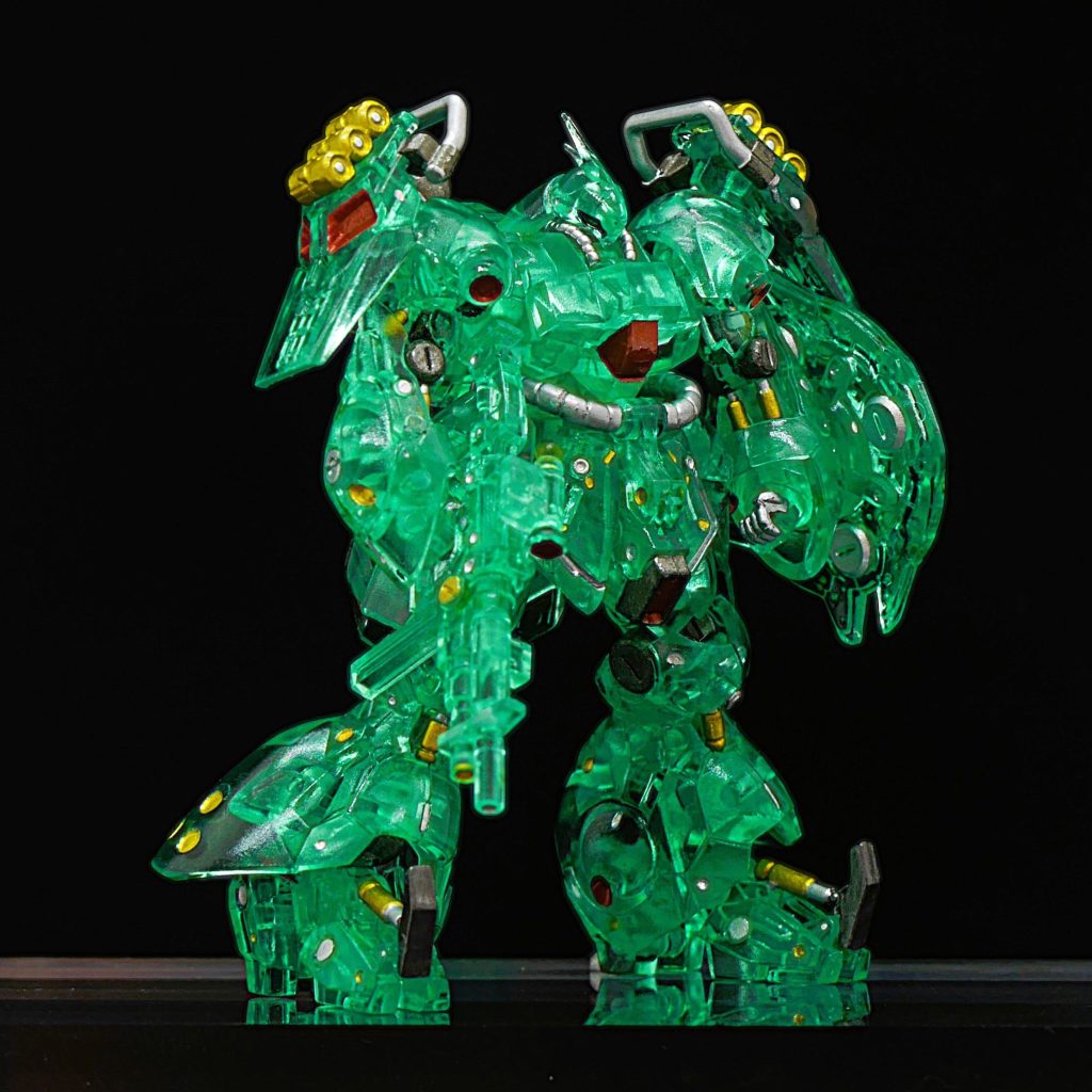 GUNDAM ARTIFACT ヤクト・ドーガ (ギュネイ・ガス専用機) (クリア)–4枚目/制作者：佐々木 一