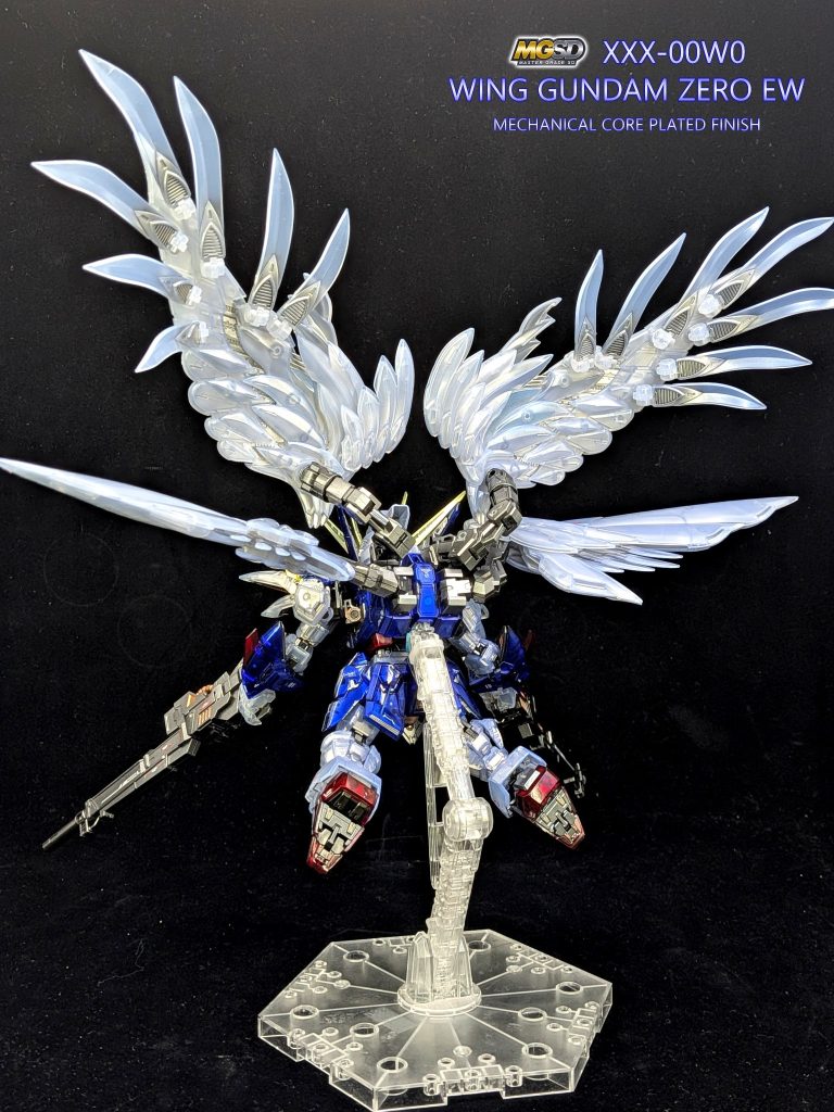 ガンベ限定 MGSD ウイングガンダムゼロ EW  メカニカルコアメッキ風–6枚目/制作者：しうまい