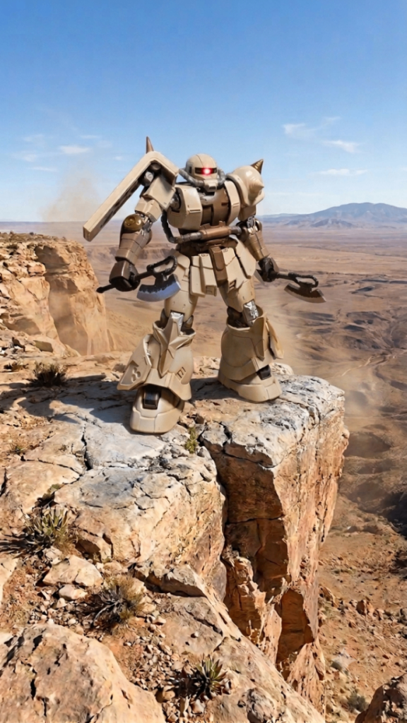 HG1/144高機動型ザク地上用(ダナン機)–5枚目/制作者：Naokun