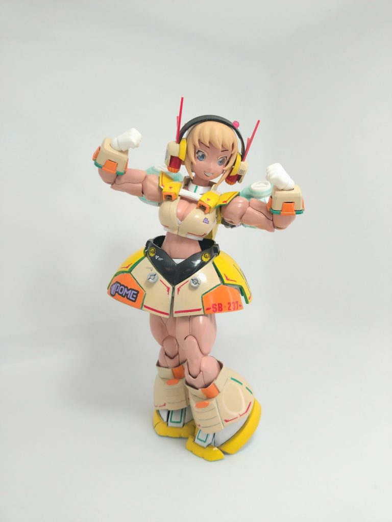 仕上がりました。スーパービルドふみな