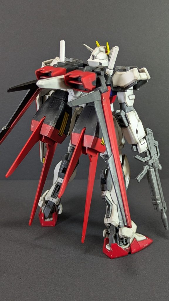 息を吹き返したエールストライカーですwいや、もう息子に感謝です！ガンダムSEEDを好きになるきっかけになるとは。