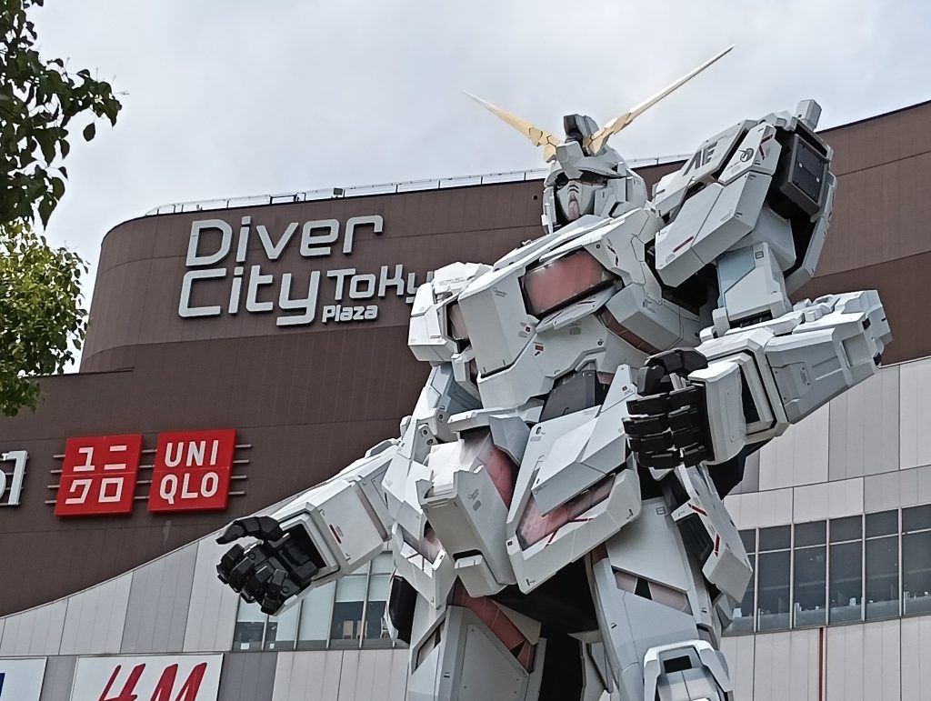 最後にお台場の実物大ユニコーンガンダムの1枚。やっぱり実物大ユニコーンガンダムは超絶かっこいいですね😄最後まで見ていただき、ありがとうございます🐱