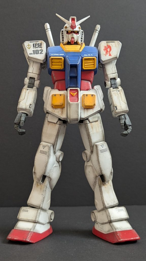Ver1.5ってフロントアーマーが結構傾斜なんですよね〜、だから歳とってるって思うとなんだかオムツに見えてきちゃって、失禁してないか心配です(お前がな)