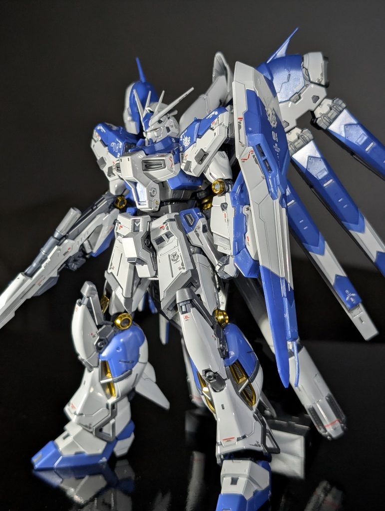 RG Hi-νガンダム　トップ絵更新しました！–2枚目/制作者：Shokker@mk2