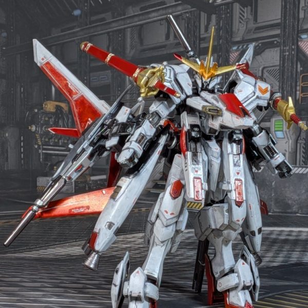 ガンダム・端白星“アエードーン”　行くよ端白星、お前の力を見せてやれ❗️