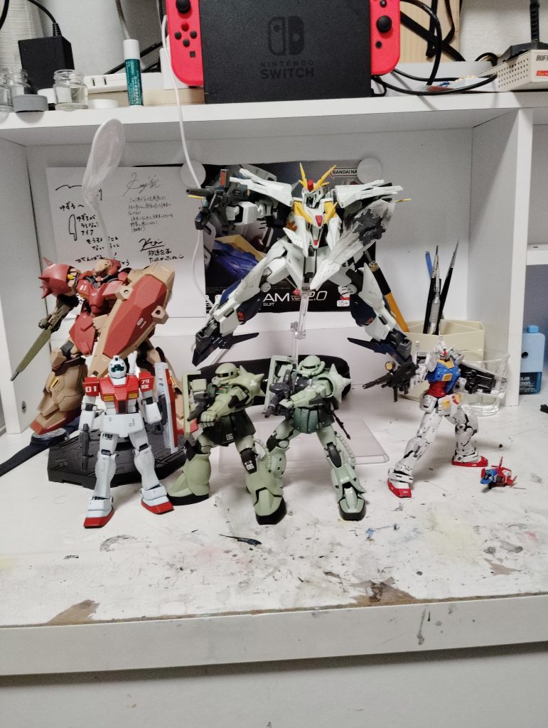 今まで作ってきたガンプラ集