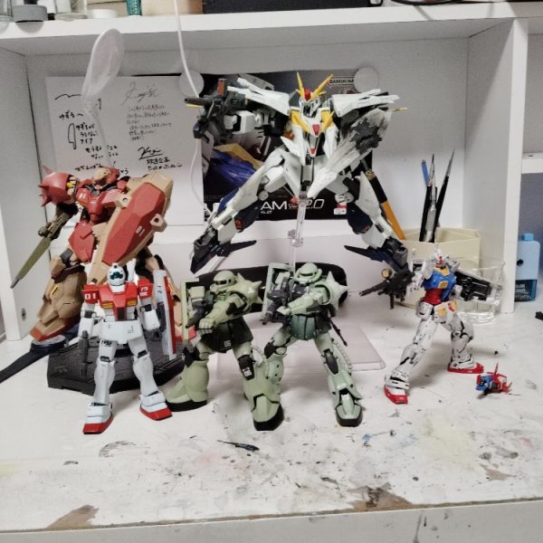 今まで作ってきたガンプラ集