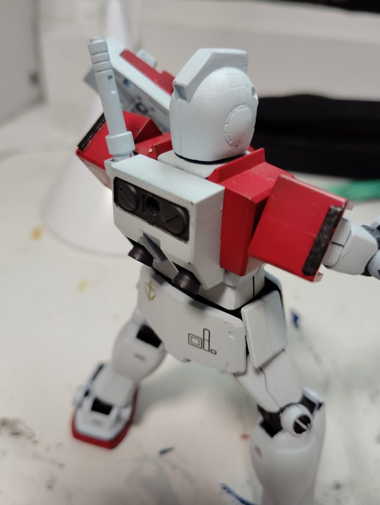 まずバックパックの色分け。