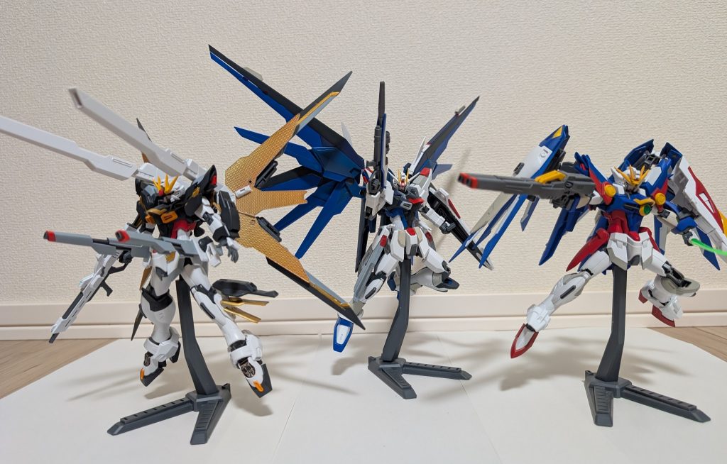 ライフリベースの3機DXhttps://gumpla.jp/hg/25470364フリーダムhttps://gumpla.jp/hg/25225101&nbsp;