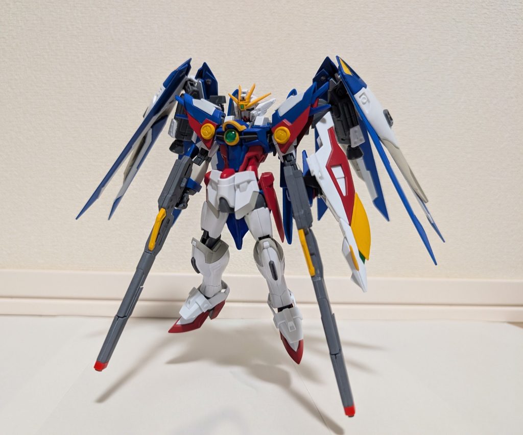 RGウイングガンダムゼロが発売するとなった時に作成したものです。