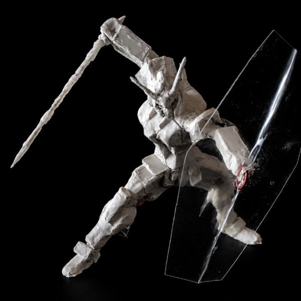 100均石粉粘土フルスクラッチ｜RX-78-2ガンダム進捗④