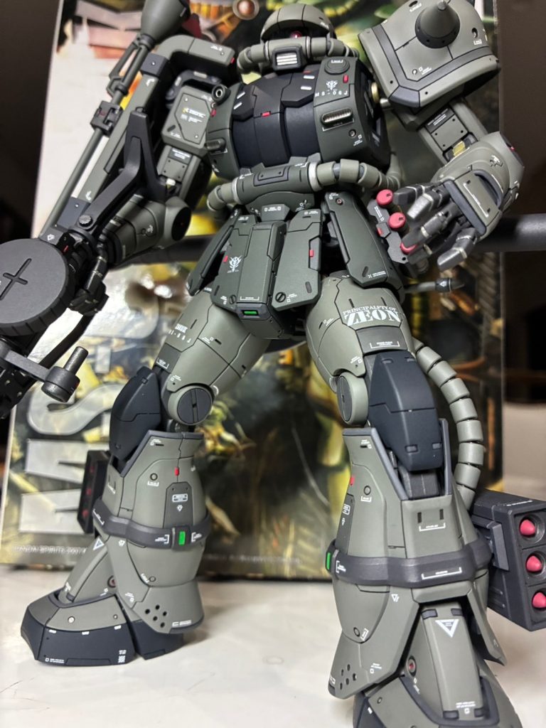 MG 1/100 量産型ザク【筆塗り全塗装】–7枚目/制作者：yuuchann
