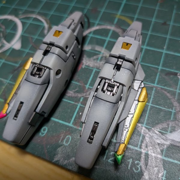 チタニウムフィニッシュ風にしたかったのですがノウハウがないので普通にマット仕上げに。（6枚目）