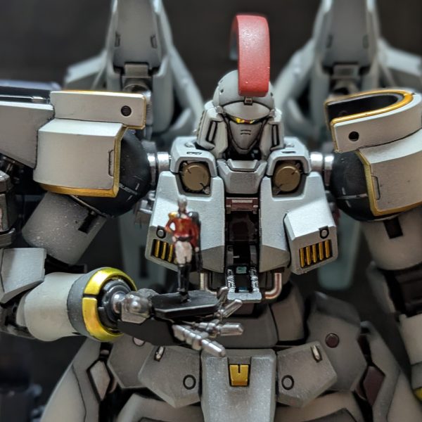 チタニウムフィニッシュ風にしたかったのですがノウハウがないので普通にマット仕上げに。（2枚目）