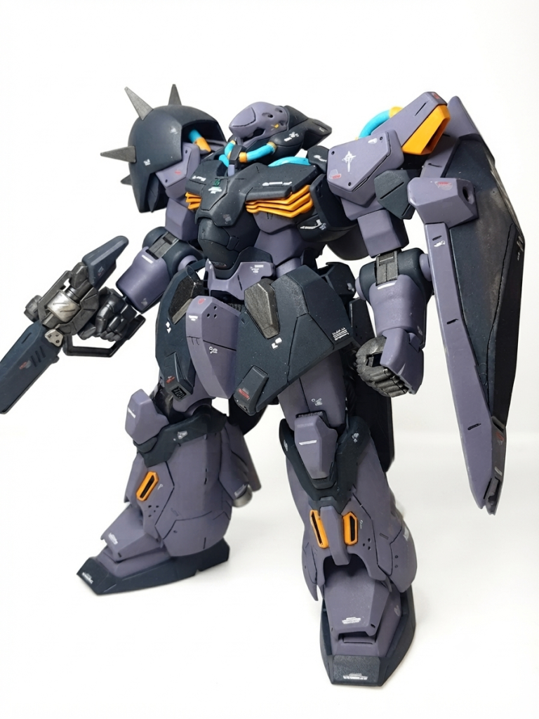 Me02R メッサーF01型（ハサウェイノアカラー）–2枚目/制作者：@redcheek