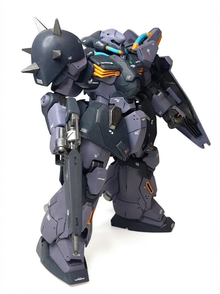 Me02R メッサーF01型（ハサウェイノアカラー）–3枚目/制作者：@redcheek