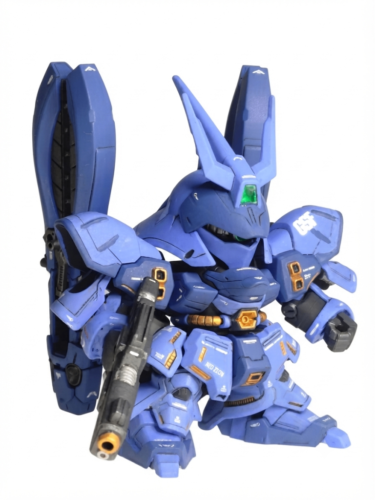 MSN-04FF サザビー（ロングホーンファンネル装備）–6枚目/制作者：@redcheek