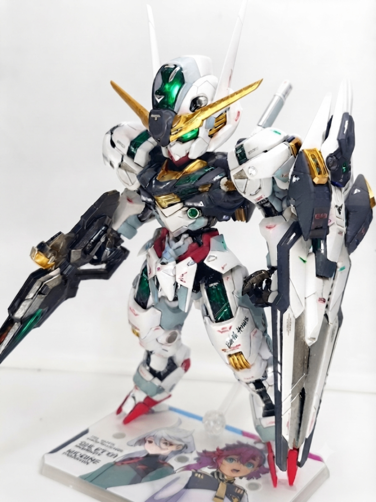 XVX-016ガンダムエアリアル（ホルダーカラー）–2枚目/制作者：@redcheek