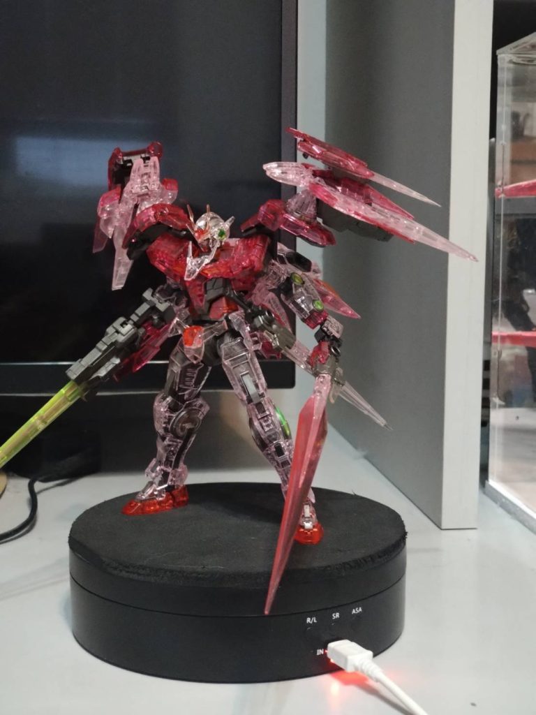 RG ダブルオーライザー トランザムクリアー–2枚目/制作者：na-o