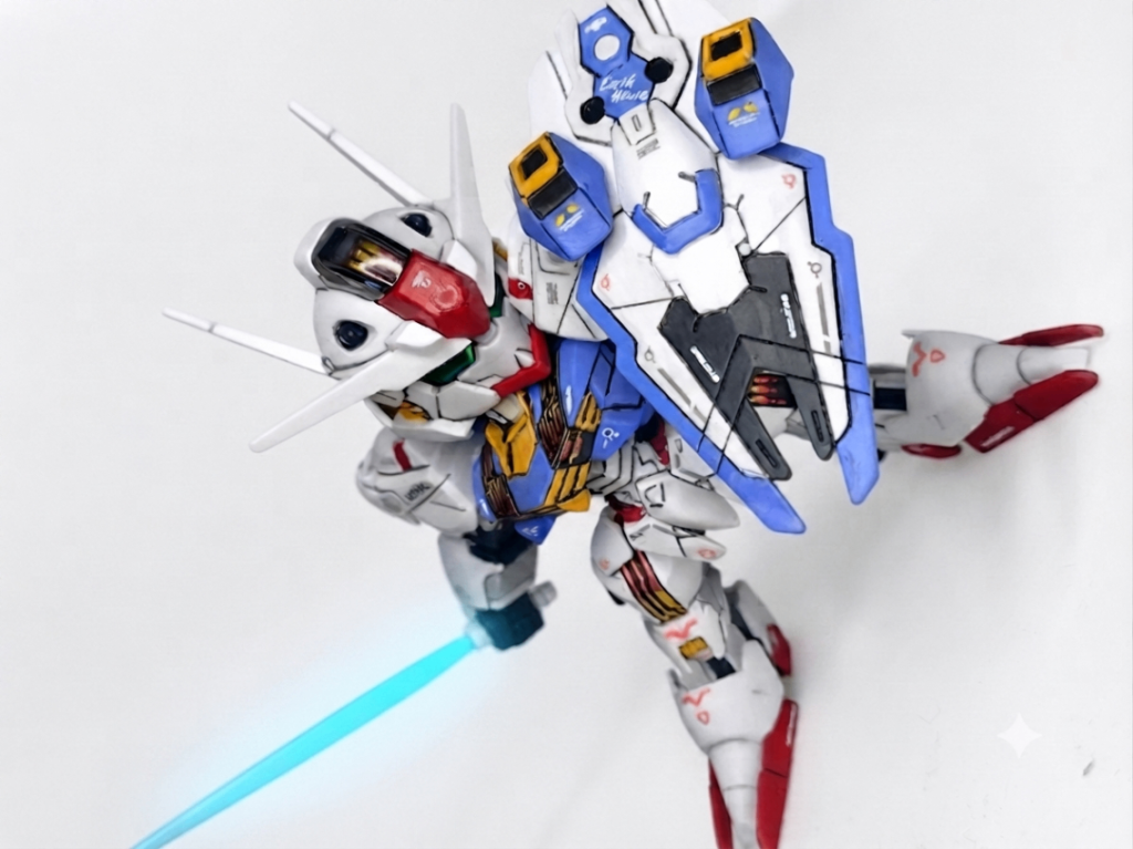 XVX-016ガンダムエアリアル–5枚目/制作者：@redcheek