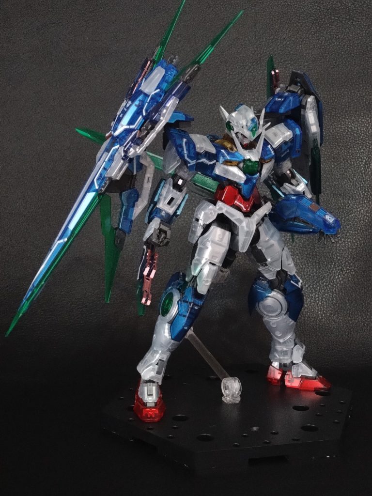 RG ダブルオークアンタ フルセイバー クリア