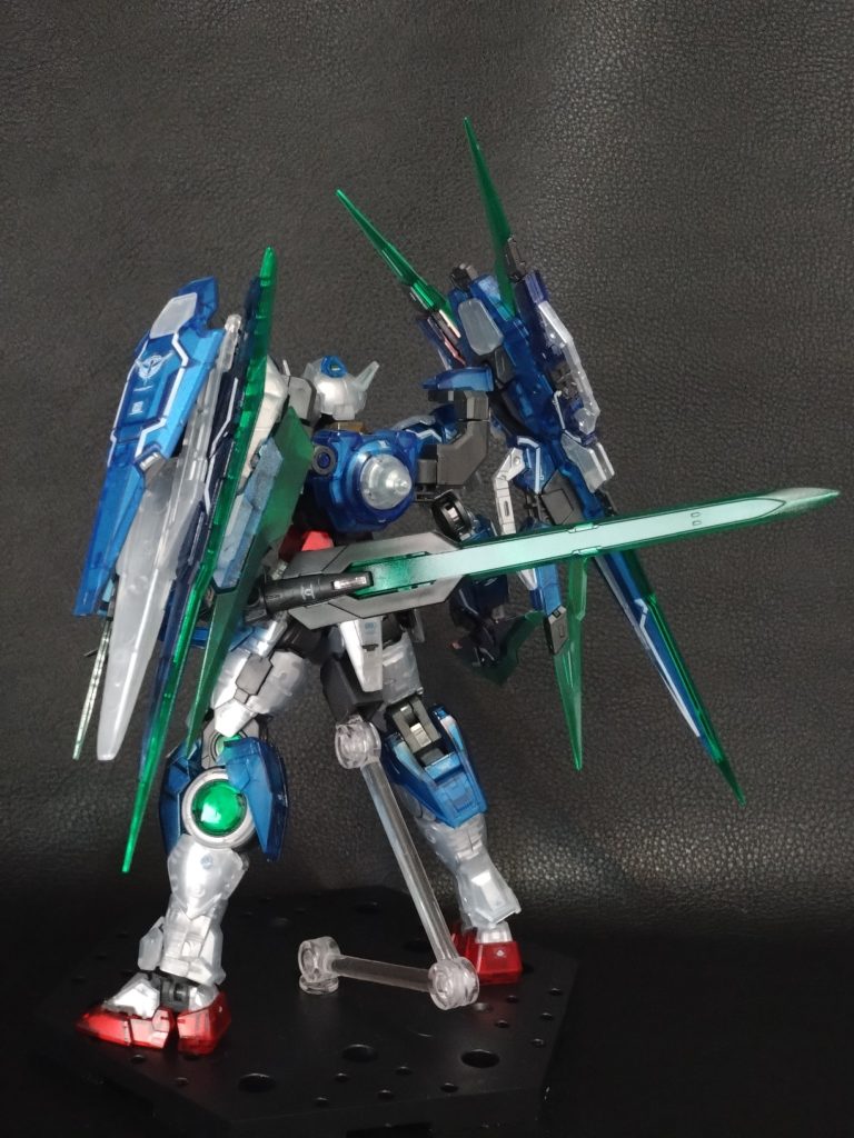 RG ダブルオークアンタ フルセイバー クリア–3枚目/制作者：na-o