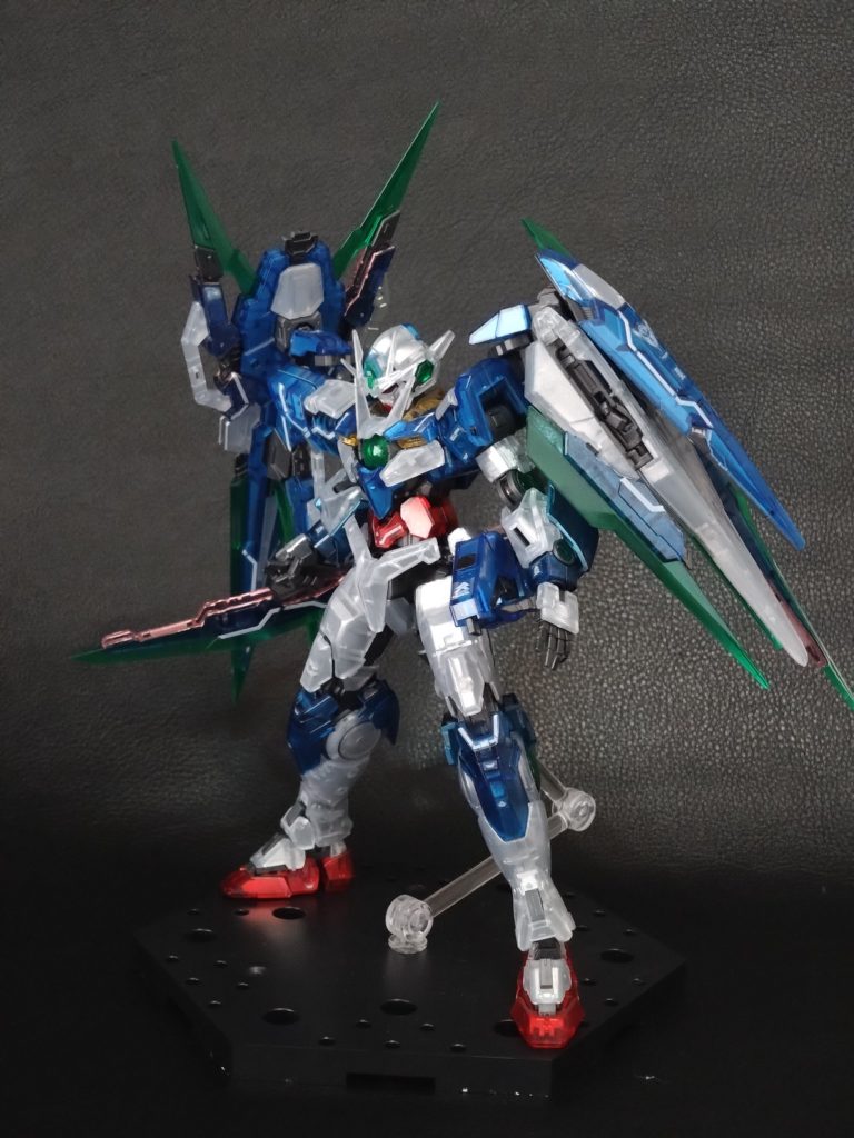 RG ダブルオークアンタ フルセイバー クリア–2枚目/制作者：na-o