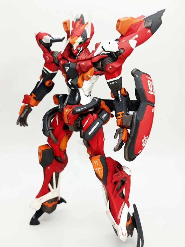 gMS-κ ジフレド（弐号機カラー）–2枚目/制作者：@redcheek