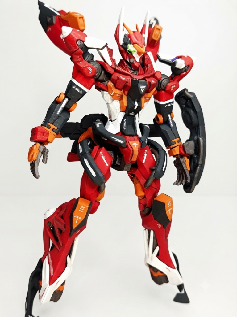 gMS-κ ジフレド（弐号機カラー）–3枚目/制作者：@redcheek