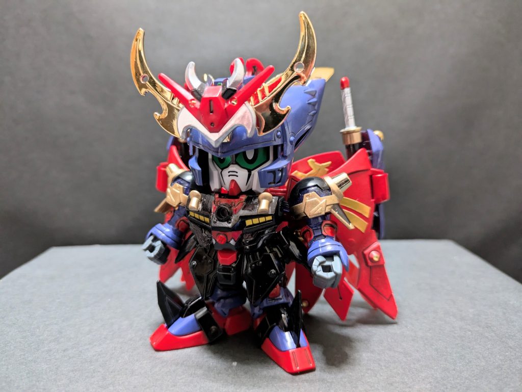 １３．悪魔神四天王〝東方不敗〟闇武者 魔星頑駄無 【GF13-001NHⅡ／マスターガンダムに忠実な改修武者】