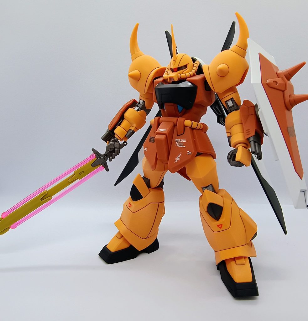 HGCE グフイグナイテッド（ハイネ・ヴェステンフルス専用機）–4枚目/制作者：kuro@-12