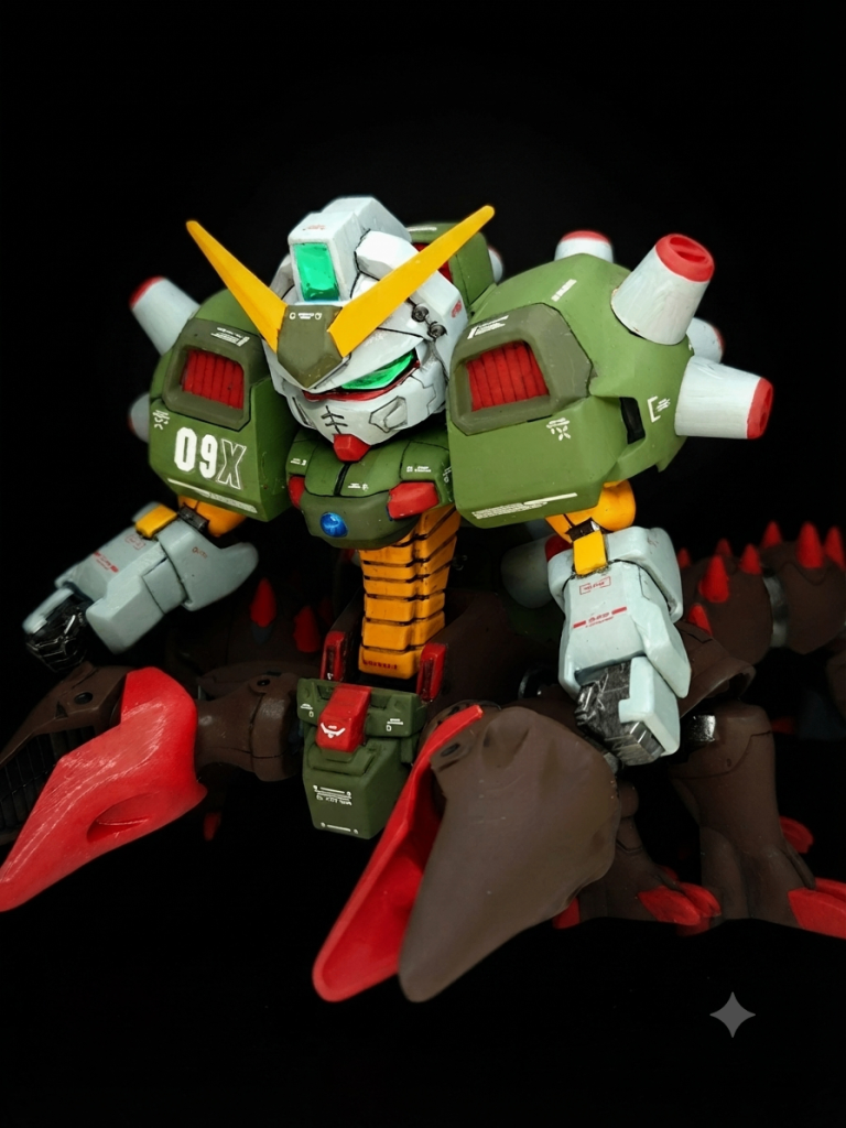 JDG009X デビルガンダム（SFCボスカラー）–2枚目/制作者：@redcheek