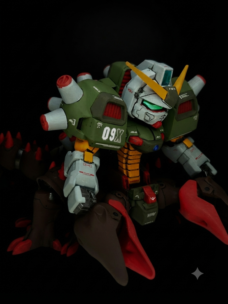 JDG009X デビルガンダム（SFCボスカラー）–3枚目/制作者：@redcheek