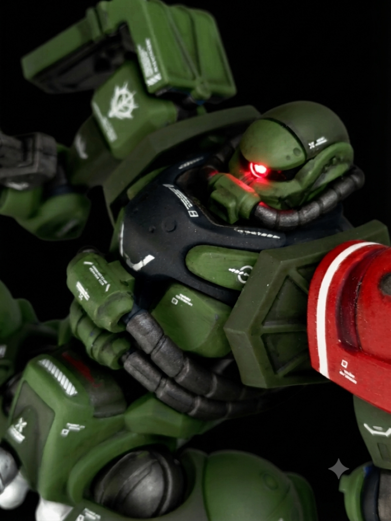 MS-06-SSP 軍警ザク（レッドショルダーカラー）