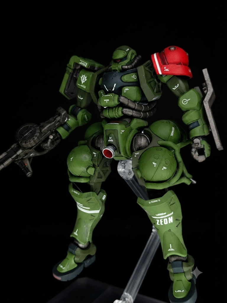 MS-06-SSP 軍警ザク（レッドショルダーカラー）–2枚目/制作者：@redcheek