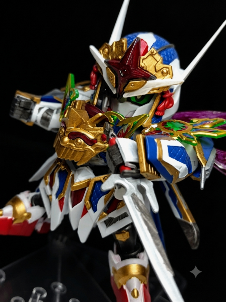 SDW HEROS-35 隠密ガンダムエアリアル–9枚目/制作者：@redcheek