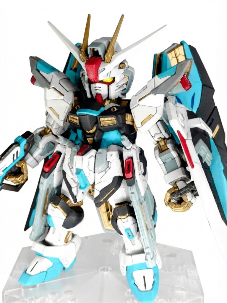 ZGMF-X10A フリーダムガンダム（初音ミクカラー）–2枚目/制作者：@redcheek