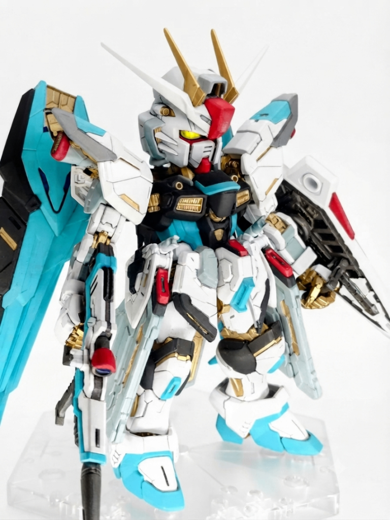 ZGMF-X10A フリーダムガンダム（初音ミクカラー）–3枚目/制作者：@redcheek