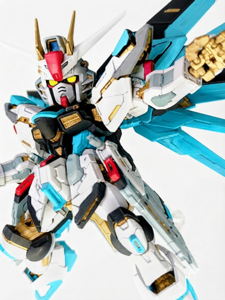 ZGMF-X10A フリーダムガンダム（初音ミクカラー）–5枚目/制作者：@redcheek