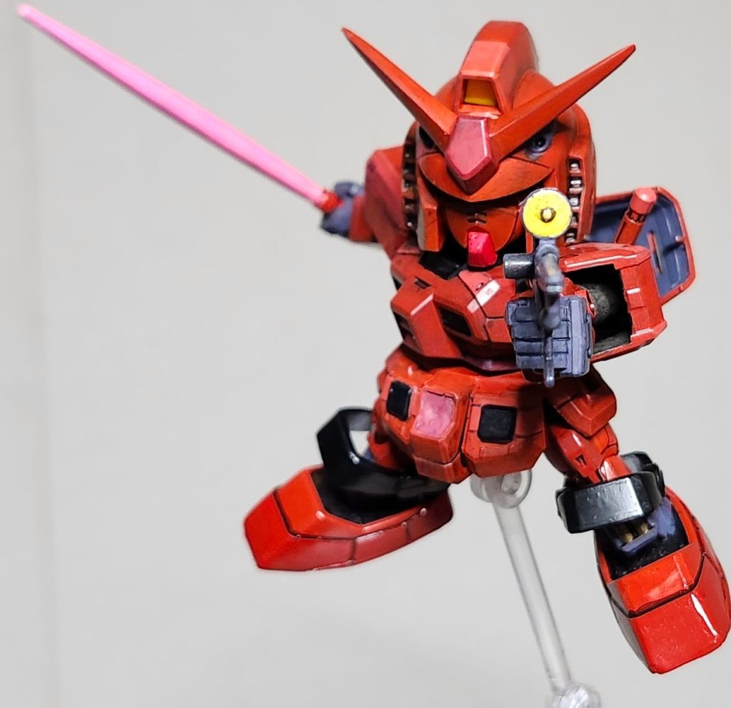 射撃ポーズ